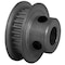 B&B Manufacturing 26-2P03-6FA3, Timing Pulley, Aluminum, Clear Anodized,  26-2P03-6FA3 - alternate 1
